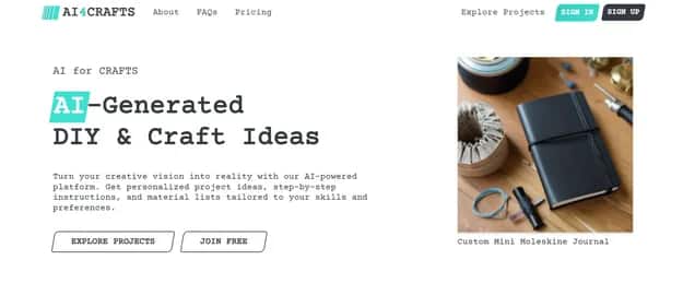 AI4CRAFTS - Tool preview