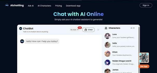 AI Chatting - Tool preview