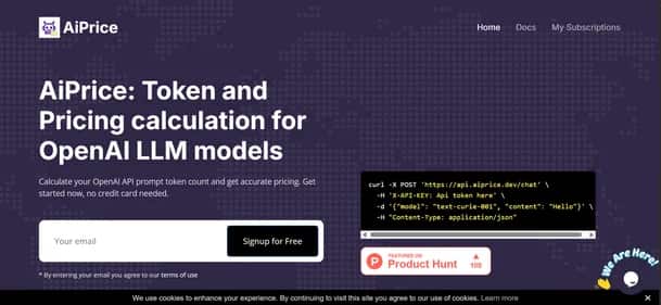 AiPrice - Tool preview