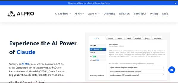 AI-PRO - Tool preview