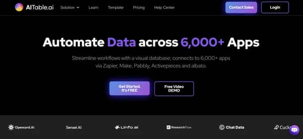 AITable.ai - Tool preview