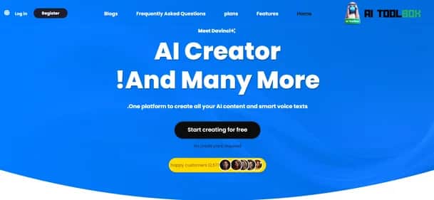 AI Toolbox - Tool preview
