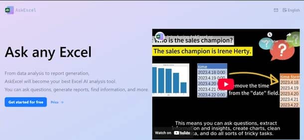 AskExcel - Tool preview