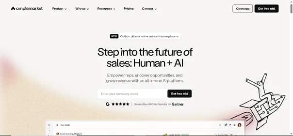 Amplemarket - Tool preview