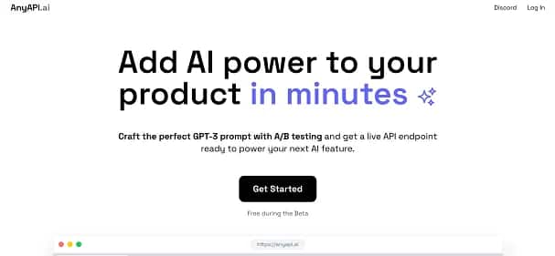 AnyAPI - Tool preview