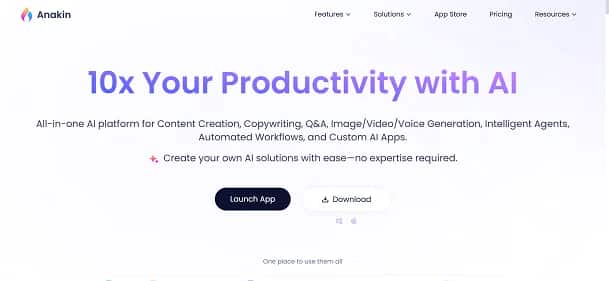 Anakin.ai - Tool preview