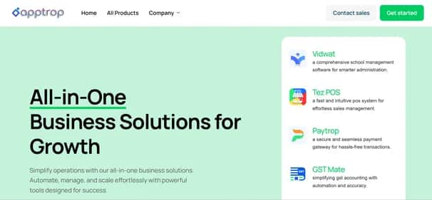 Apptrop - Tool preview