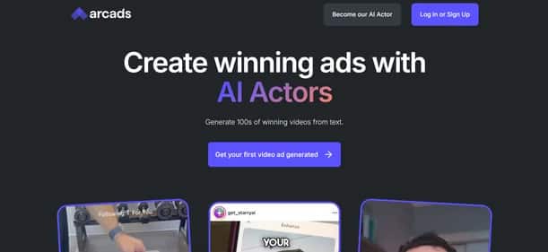 Arcads - Tool preview