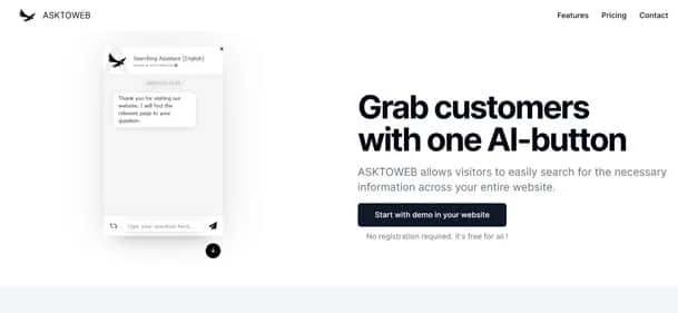 AskToWeb - Tool preview
