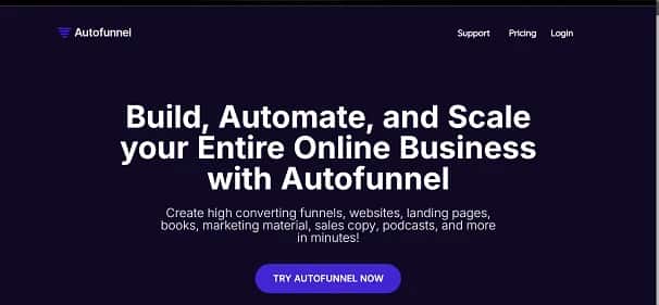 AutoFunnel - Tool preview