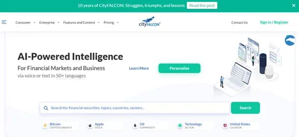 CityFALCON - Tool preview