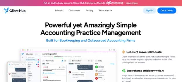 Client Hub - Tool preview