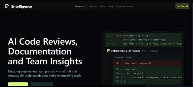 Entelligence AI - Tool preview