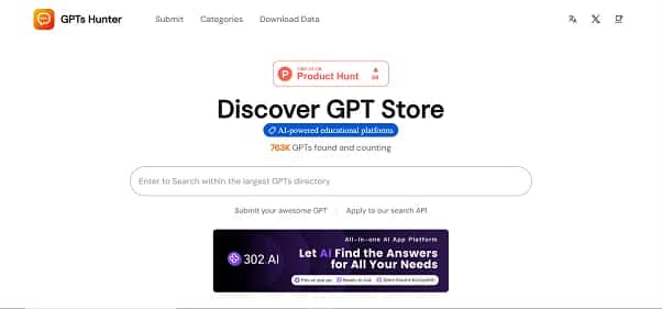 GPTsHunter - Tool preview