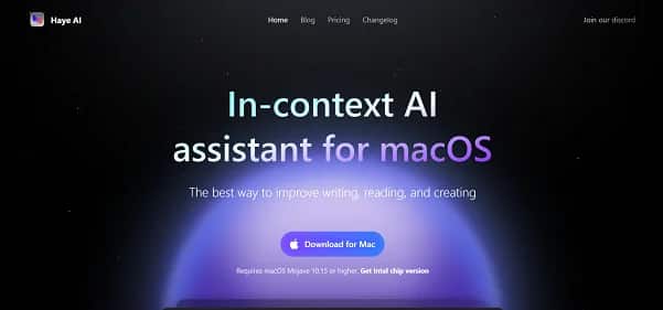 Haye Ai - Tool preview
