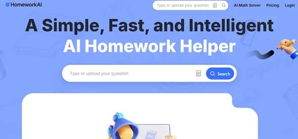Homework AI - Tool preview