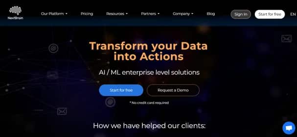 NextBrain AI - Tool preview