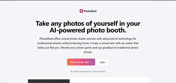 PhotoShed - Tool preview