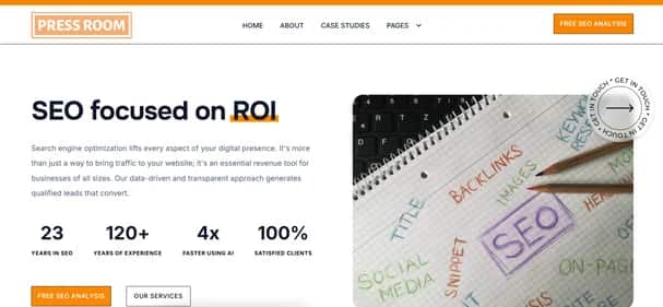 PressRoom.ai - Tool preview