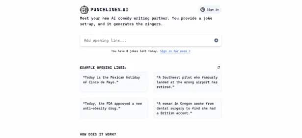 Punya AI - Tool preview