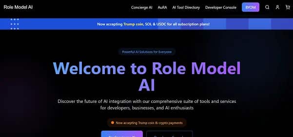 Role Model AI - Tool preview