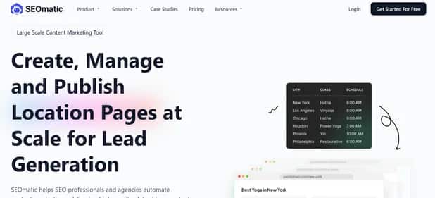 SEOmatic - Tool preview