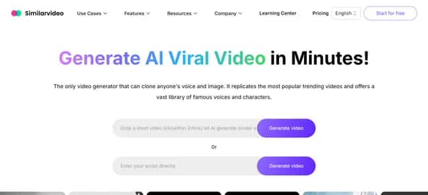 Similarvideo - Tool preview