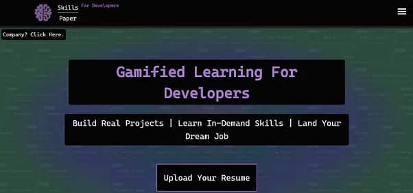 Skills Over Paper - Tool preview