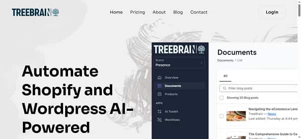 TreeBrainAI - Tool preview