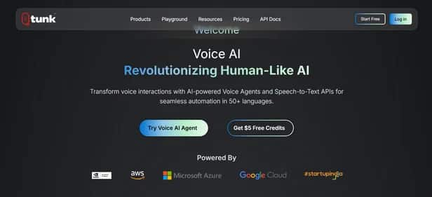 Tunk.ai - Tool preview