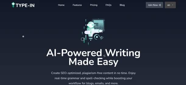 TypeIn - Tool preview
