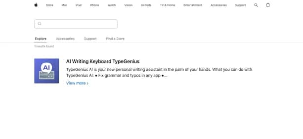 Typegenius AI - Tool preview