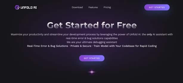 UnfoldAI - Tool preview
