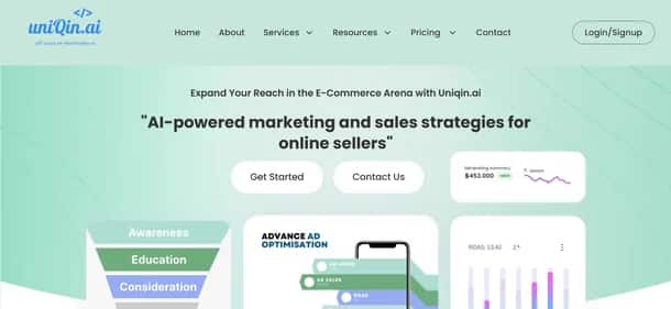 uniQin.ai - Tool preview