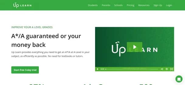 UpLearn - Tool preview