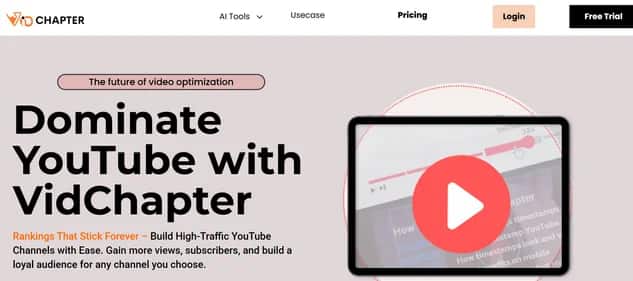 VidChapter - Tool preview