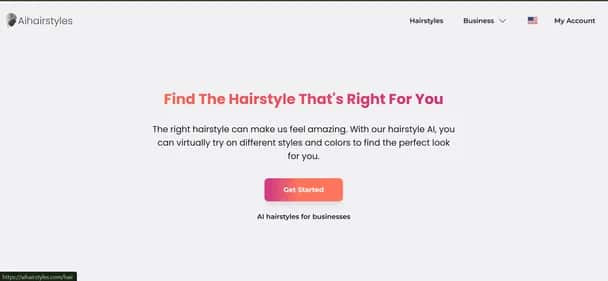 AI Hairstyle Try-On - Tool preview