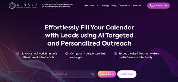 Ainsys - Tool preview