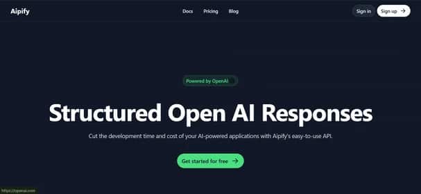 Aipify - Tool preview