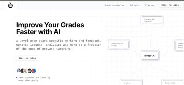Alevels.ai - Tool preview