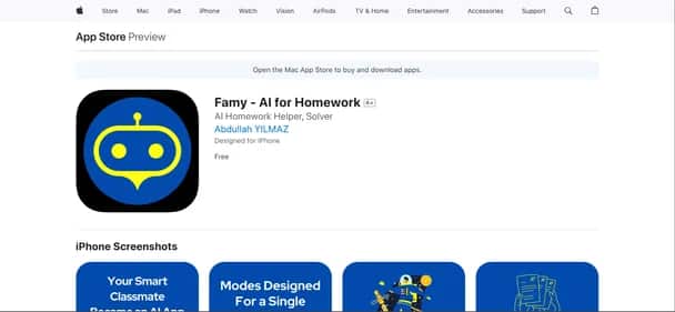 Famy Ai - Tool preview