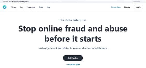 hCaptcha - Tool preview