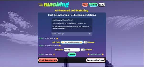 Maching - Tool preview
