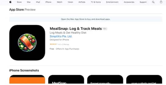 MealSnap - Tool preview