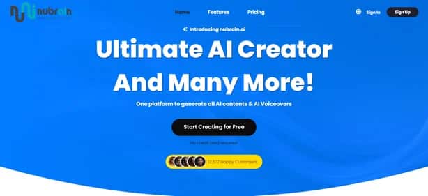 nubrain.ai - Tool preview