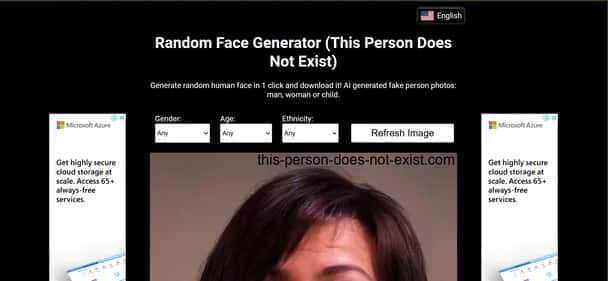 This Person Does Not Exist - Tool preview