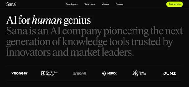 Sana Labs - Tool preview