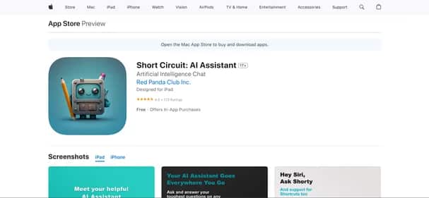 Short Circuit: AI Assistant - Tool preview