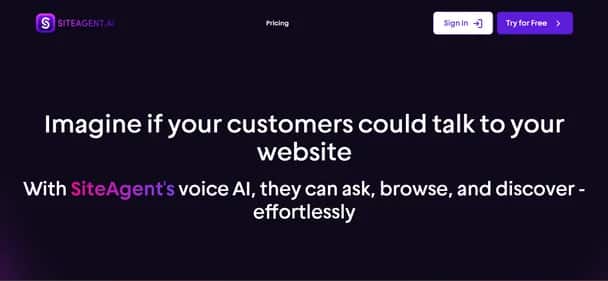 Site Agent - Tool preview
