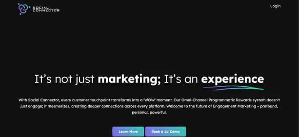 Social Connector - Tool preview